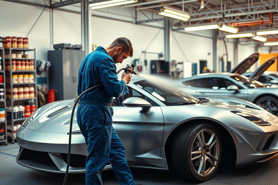 Ile zarabia lakiernik samochodowy