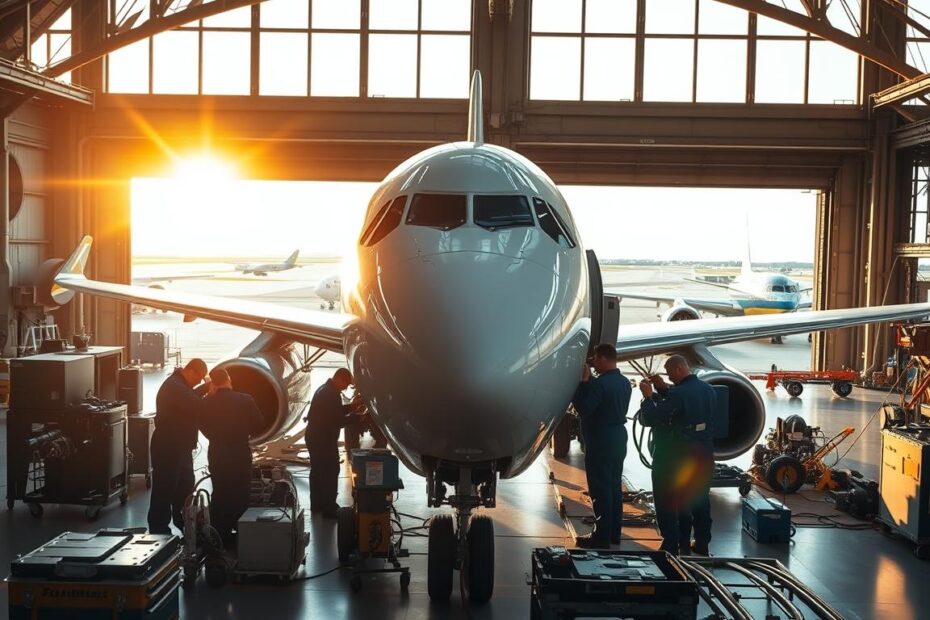 Ile zarabia mechanik lotniczy