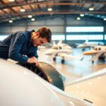 Ile zarabia mechanik samolotowy – pensje specjalistów od maszyn latających Ile zarabia mechanik samolotowy