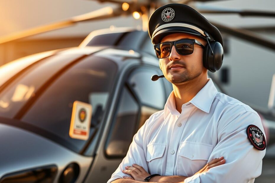 Ile zarabia pilot helikoptera