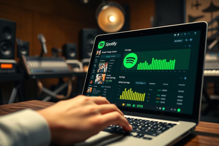 Ile zarabia sie na spotify