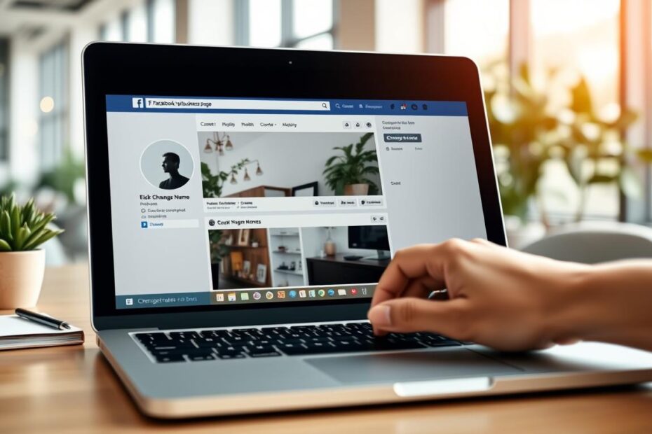 Jak zmienić nazwę firmy na FB