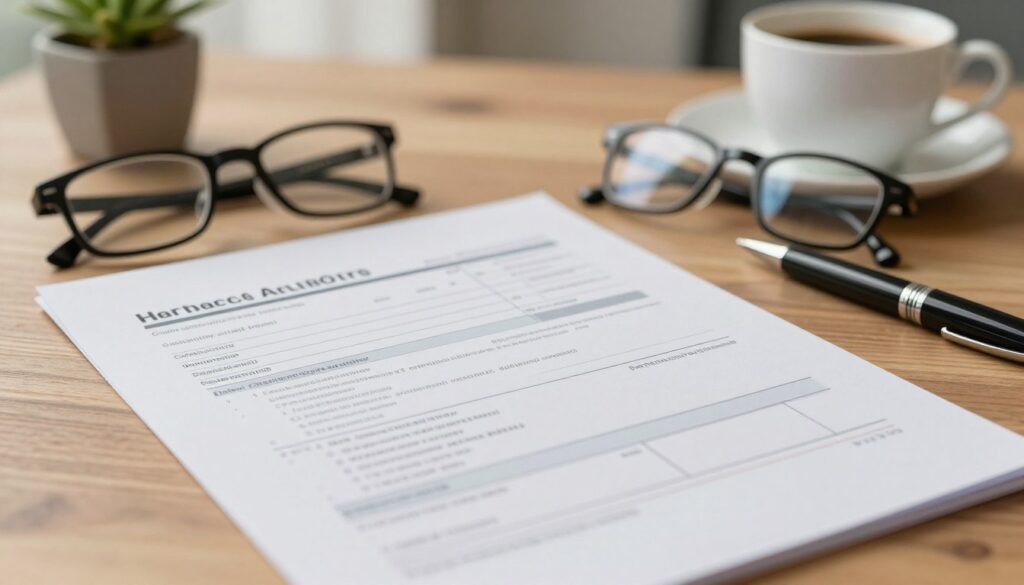 A close-up of a detailed medical bill laid out on a wooden table, showcasing various charges and itemized services related to healthcare. In the background, a softly lit, blurred office environment with a potted plant and a cup of coffee, adding a calming touch to the scene. On the table, a pair of reading glasses and a pen, suggesting an ongoing discussion about the bill. The lighting is warm and inviting, highlighting the textures of the paper and the shiny surface of the glasses. This composition evokes a sense of contemplation and negotiation, ideal for a serious yet approachable atmosphere. The image is focused, with a slight depth of field, ensuring that the bill takes center stage without distractions. A close-up of a detailed medical bill laid out on a wooden table, showcasing various charges and itemized services related to healthcare. In the background, a softly lit, blurred office environment with a potted plant and a cup of coffee, adding a calming touch to the scene. On the table, a pair of reading glasses and a pen, suggesting an ongoing discussion about the bill. The lighting is warm and inviting, highlighting the textures of the paper and the shiny surface of the glasses. This composition evokes a sense of contemplation and negotiation, ideal for a serious yet approachable atmosphere. The image is focused, with a slight depth of field, ensuring that the bill takes center stage without distractions.